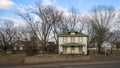 President Bill Clinton`s birthplace home in Hope
