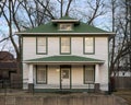 President Bill Clinton`s birthplace home in Hope Royalty Free Stock Photo