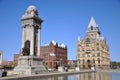 Clinton Square, Syracuse, New York Royalty Free Stock Photo