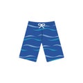 Clip art of blue sea pants