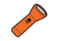 Clip art flashlight Royalty Free Stock Photo