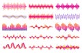 Audio Sound Wave clipart Royalty Free Stock Photo