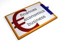Clipboard - finances - economics - business