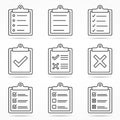 Clipboard Icons