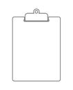 Clipboard line Icon.