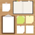 Clipboard And Reminder Note Royalty Free Stock Photo