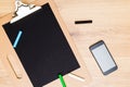 Clipboard and smartphone