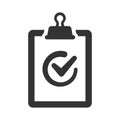 Clipboard survey icon