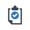 Clipboard survey icon