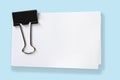 Clipped Blank Cards (with Path) Royalty Free Stock Photo