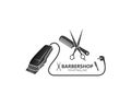 clippers icin vector for barber business illustration