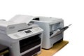 Clipping path printer document in office equipment