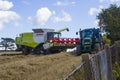 A Claas Lexion 570 Combine Harvester