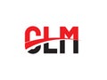 CLM Letter Initial Logo Design Vector Illustration Royalty Free Stock Photo