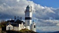 Scottish Lighthouse in the Summer Sun