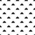 Cloche pattern, simple style Royalty Free Stock Photo
