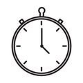 clocclock icon Royalty Free Stock Photo