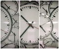 Clock Background Abstract Royalty Free Stock Photo