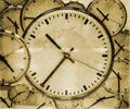 Clock Background Abstract Royalty Free Stock Photo