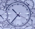 Clock Background Abstract Royalty Free Stock Photo