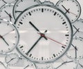 Clock Background Abstract Royalty Free Stock Photo