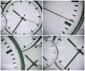 Clock Background Abstract Royalty Free Stock Photo