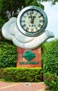 Clock in Baiyun hill