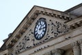 Clock at bank