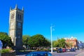 Street view of Folkestone Kent UK Royalty Free Stock Photo