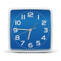Clock blue - vector