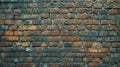 A clock on a brick wall Royalty Free Stock Photo