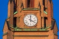 Church Clock Drammen Royalty Free Stock Photo