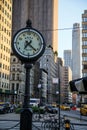 Clock in the city