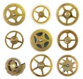 Clock Cogs Royalty Free Stock Photo