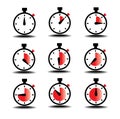 Clock count time Royalty Free Stock Photo