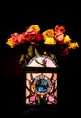 Clock And Dead Flowers