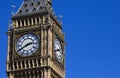 The Clock-Face of Big Ben in London Royalty Free Stock Photo