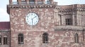 Clock of Government house in Republic square. Yerevan. Armenia Royalty Free Stock Photo