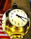 Clock at Grand Central Subway/Train Station, New York, NY Royalty Free Stock Photo