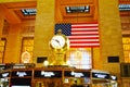 Clock in Grand Central Terminal in New York City Royalty Free Stock Photo