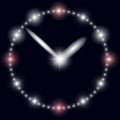 Clock icon. The concept of world time. Royalty Free Stock Photo