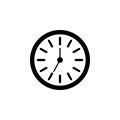 clock icon. Element of simple icon for websites, web design, mobile app, info graphics. Signs and symbols collection icon for desi Royalty Free Stock Photo