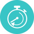 Clock icon. Set of Fasting Ramadan and Eid Mubarak celebration solid icon, clock and icon stop eating.