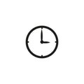 Clock icon in trendy flat style isolated on background. Clock icon page symbol for your web site design Clock icon logo, app, UI. Royalty Free Stock Photo