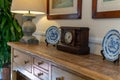 Clock and Lamp - Home Decor