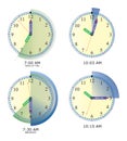 Clock learning examples