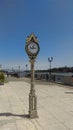 Clock located on the waterfront of the city of Rostov-on-don