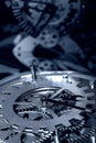 Clock Macro Detailed Royalty Free Stock Photo