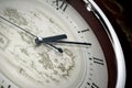 Clock Macro Detailed Royalty Free Stock Photo