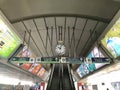 Clock in the metro of Thailand